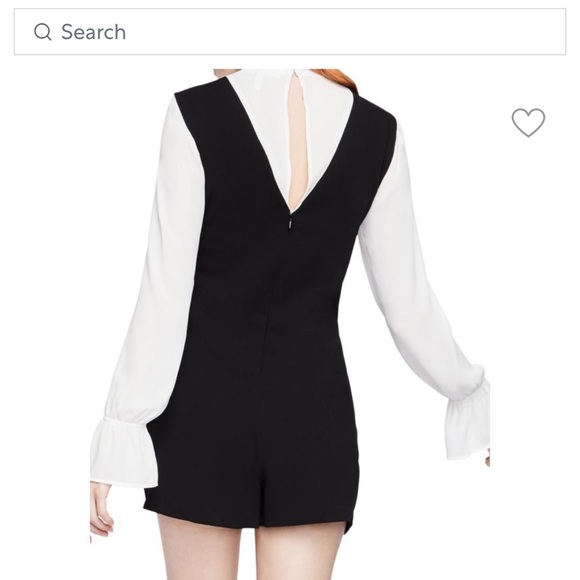 Bcbgeneration split front deep v Romper Size 6 - Picture 5 of 5